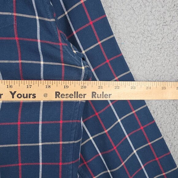 Bonobos Shirt Mens Size Medium Plaid Multicolor Windowpane Long Sleeve Slim Fit - Picture 7 of 10